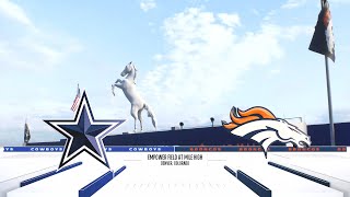 Madden NFL 26 - Dallas Cowboys Vs Denver Broncos PS5 Simulation Week 8 All-Madden (Updated Rosters)