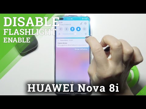How to Activate Flashlight on HUAWEI Nova 8i – Turn On Torch