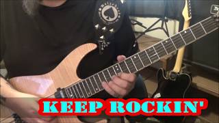 RIOT - MARYANNE - CVT Guitar Lesson by Mike Gross