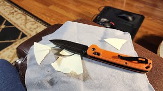 Sharpening Cheap Knife for Practice 