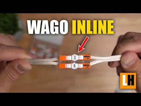 Wago Lever-Nuts Inline Connectors - Easy Wire Splicing!