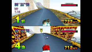 【F-ZERO X】Multiplayer Mode 2 Players Race Part 2 King Cup