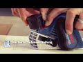 Akku-Hobel GHO 12V-20, mit 2 x 3.0 Ah Li-Ion Akku, L-BOXX Video