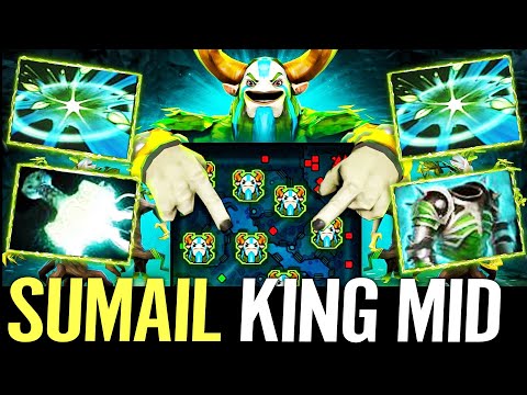 🔥 SUMAIL Nature Prophet FORGOTTEN MID — 100% KING Control MAP with Mjollnir + Assualt Dota 2 Pro