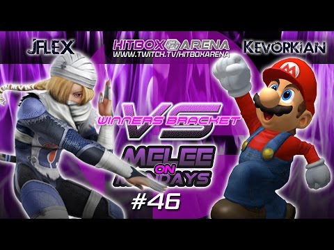 Melee on Monday #46 - Jflex (Shiek) v Kevorkian (Mario) Winner's Bracket
