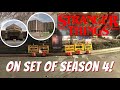 Stranger Things 4 SNEAKING ONTO SET Visiting Hawkins Middle Starcourt Mall Hawkins Lab