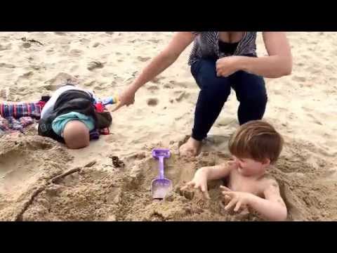 Funny baby faceplant