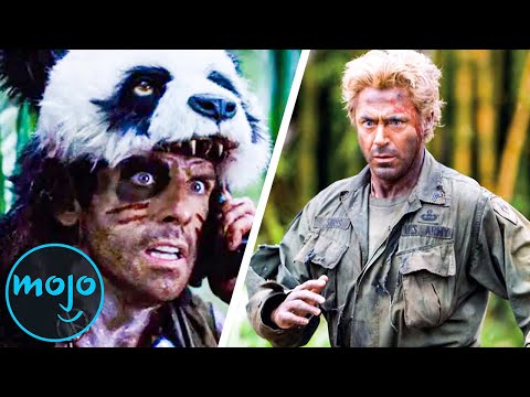 十大熱帶雷電笑話,今天是行不通的 (Top 10 Tropic Thunder Jokes That Wouldn't Work Today)