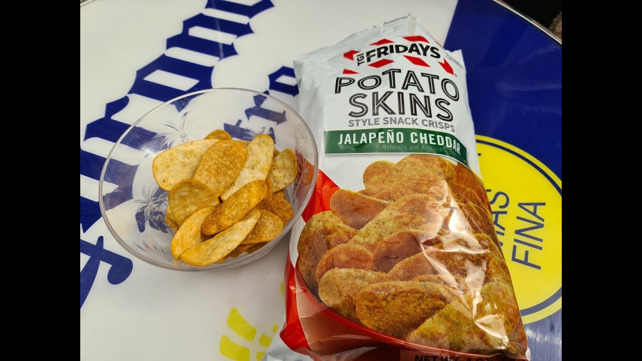 TGI Fridays Jalapeño Cheddar Potato Skins 113g £2.49 Bar Snack