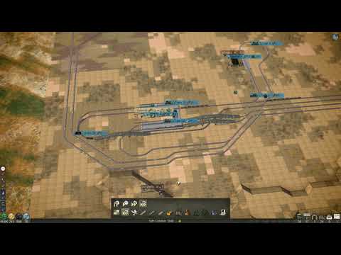 S1:E5 - Mashinky - Hard Difficulty - Small Map - Low Density Industries and Towns