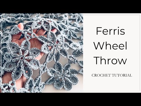 Ferris Wheel Throw - Crochet Tutorial - Breakaway Crochet Method