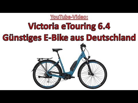 Victoria eTouring 6.4 Günstiges E-Bike aus Deutschland