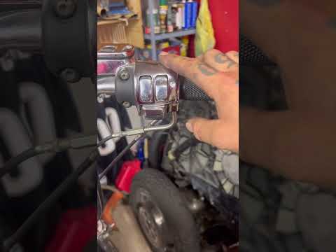 Harley Davidson Hand control install.