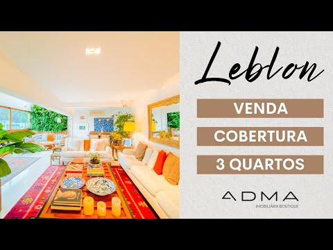 CRCO30116 | VENDA | COBERTURA | LEBLON | RIO DE JANEIRO