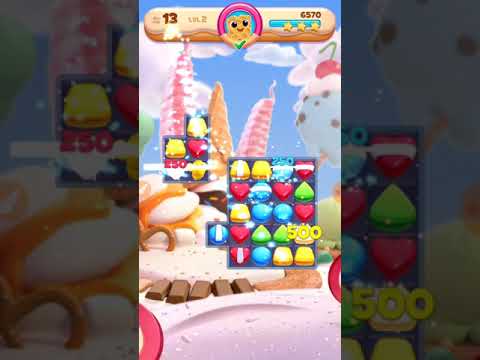 Cookie Jam Blast Game Play Walkthrough Level 1-4