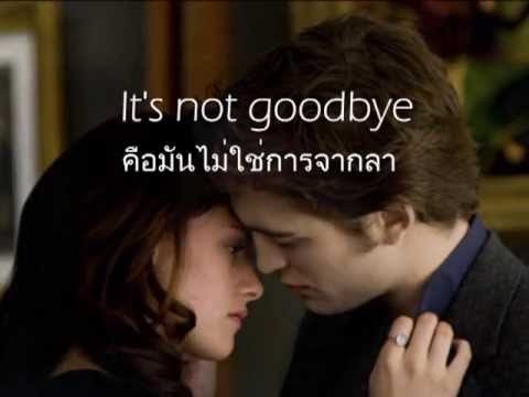 เพลงสากลแปลไทย #9# It's Not Goodbye - Laura Pausini (Lyrics & ThaiSub)