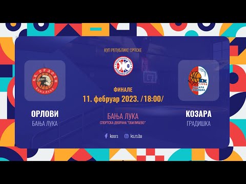 ŽKK ORLOVI - ŽKK KOZARA