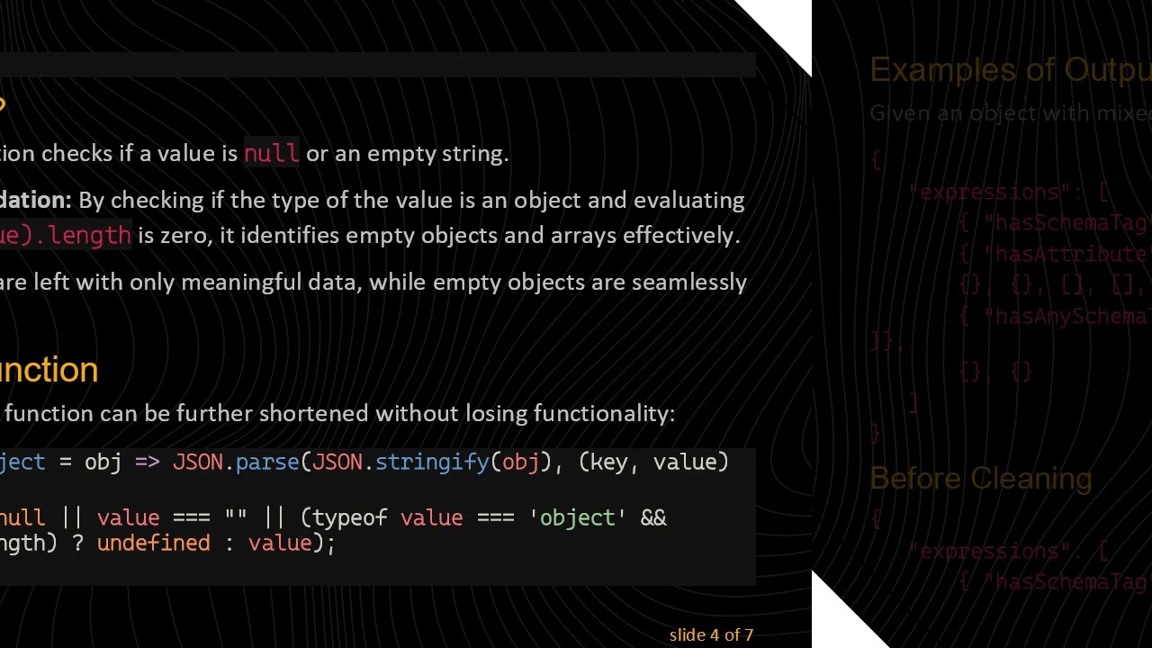 How to Clean Nested Objects in JavaScript by Removing Empty Values