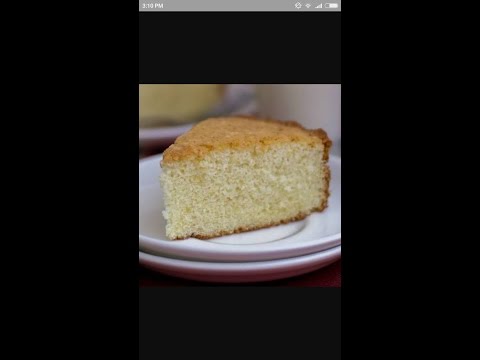 Egg less Vanila cake-Basic Sponge Cake Recipe