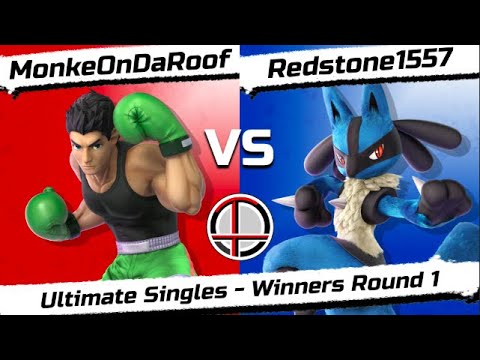 Should've Teched #7 - MonkeOnDaRoof (Little Mac) vs. Redstone1557 (Lucario) - Winners Round 1