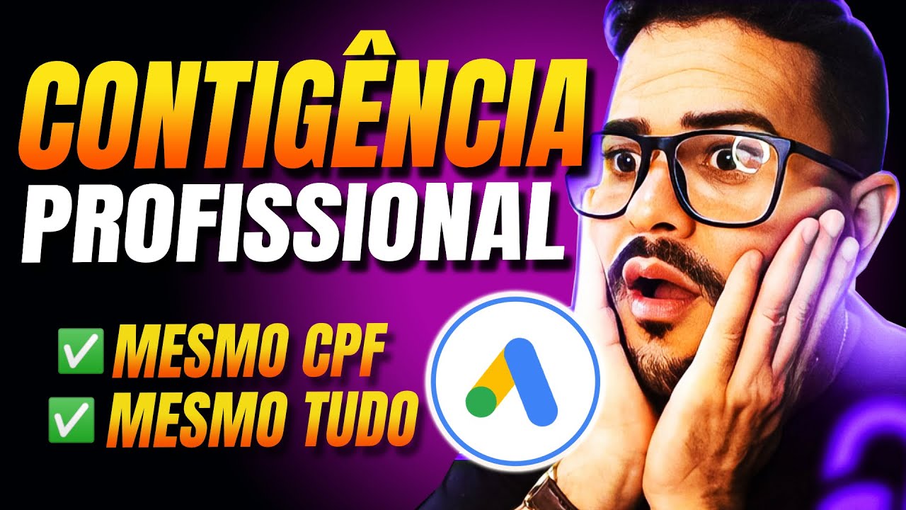 🔴Copie e Cole a NOVA E MELHOR Contingência Google Ads 2024  *Mesmo CPF *