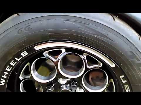 VMS 15X8 drag wheels Toyo r888r tires are on