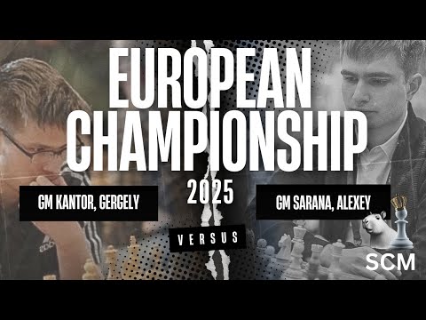 GRANDE MESTRE LEVOU XEQUE-MATE!!! GM Kantor, Gergely  vs GM Sarana, Alexey | 4ª Rodada