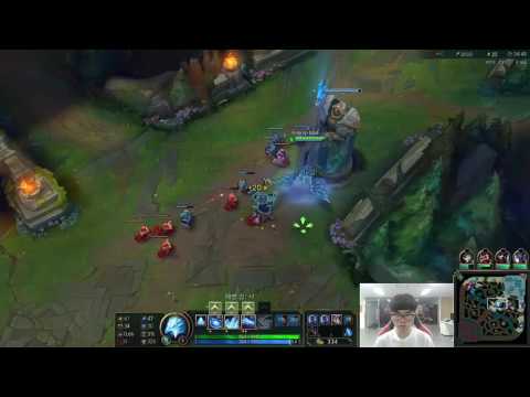 SKT T1 Faker Stream   Anivia vs Ahri   MID 1