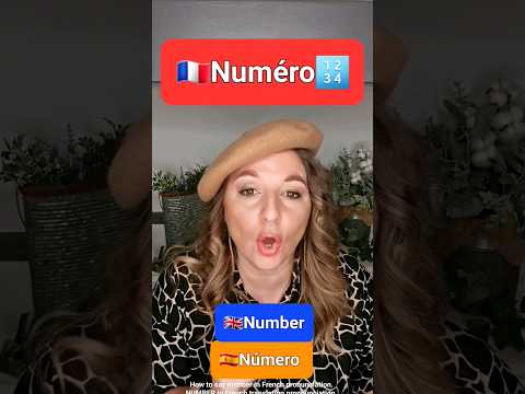 🇬🇧NUMBER🔢in French pronunciation🇪🇸NÚMERO francés🇨🇵NUMÉRO