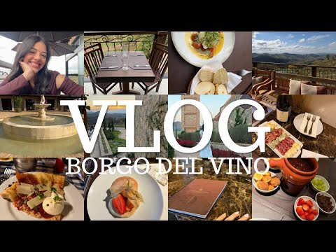 VLOG- EPISÓDIO 34 | UMA VIAGEM ROMÂNTICA PARA A TOSCANA CARIOCA 🇮🇹 | AREAL RJ + BORGO DEL VINO