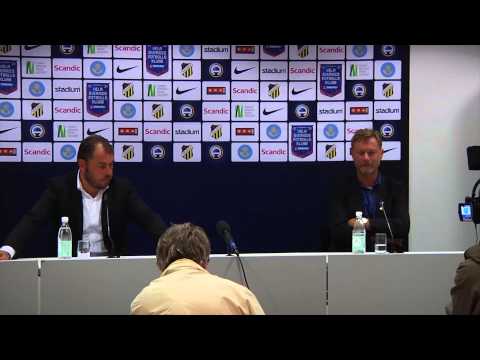 HäckenTV: Presskonferensen efter BK Häcken - Örebro Sk