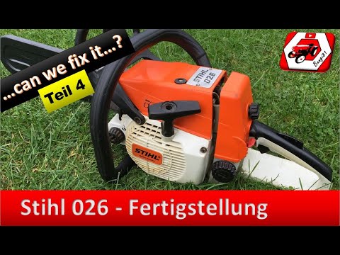 Stihl 026 | Complete Rebuild | Part 2/2