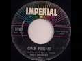 Fats Domino - One Night (stereo) - June 20, 1961