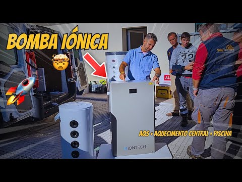 🔥 300L de Água QUENTE 🔥 em 20 Minutos! Aquecimento Central + AQS + Piscina 😱💧BOMBA Iónica 🚀