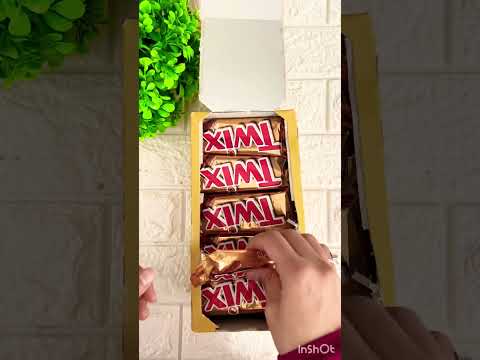 Twix chocolate box 😍😱🍫 #asmr #chocolate #youtubeshorts #shorts #viral
