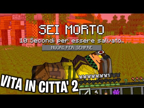 SONO MORTO PER COSTRUIRE LA CASA DI MARCO - VITA IN CITTÀ 2 - Minecraft