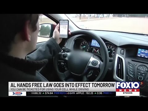 Local drivers react to Hands-Free Driving Law taking effect in Alabama June 1