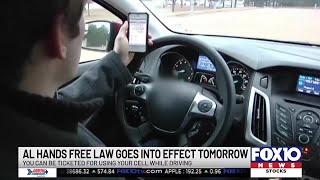 Local drivers react to Hands-Free Driving Law taking effect in Alabama June 1