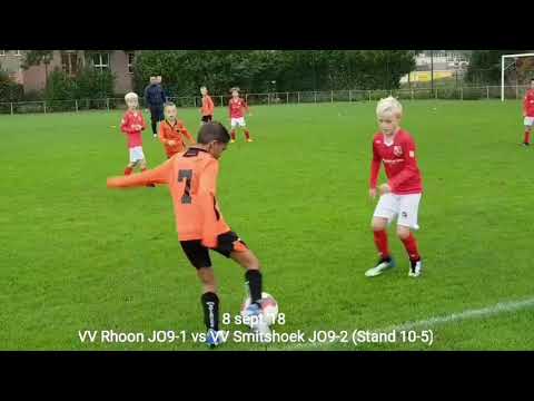 VV Rhoon JO9-1 vs VV Smitshoek JO9-2 (8 sept.'18)