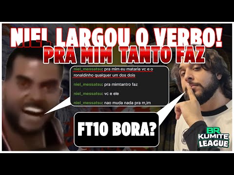 GANHO DE QUALQUER UM! 🔥 Rivalidade EXPLODE! Niel vs Horuspaulin