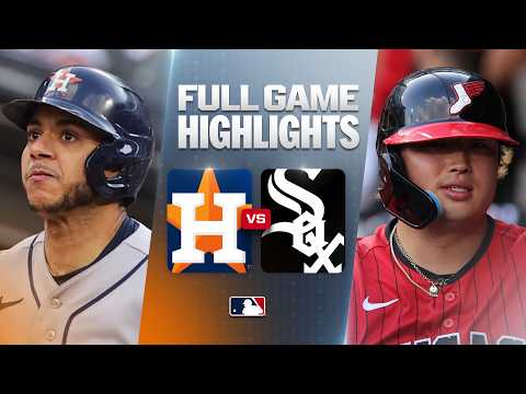 시카고화이트삭스 VS 휴스턴 5:9 MLB 하이라이트