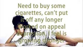 Amy Winehouse - Procrastination (lyrics)