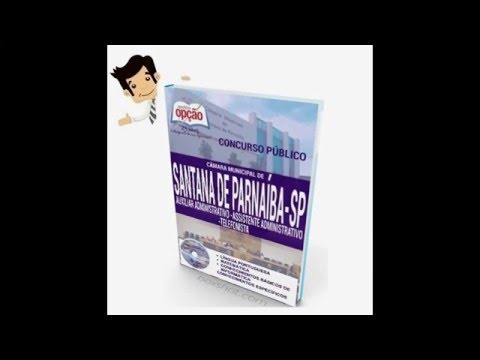 Apostila Concurso Câmara de Santana de Parnaíba 2016 - Diversos Cargos