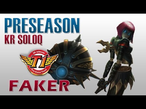 SKT T1 Faker - Orianna vs Ziggs - Preseason KR SoloQ