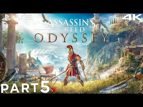 Assassin's Creed Odyssey - PART 5 - 100% Walkthrough ( PS5 4K 60FPS )