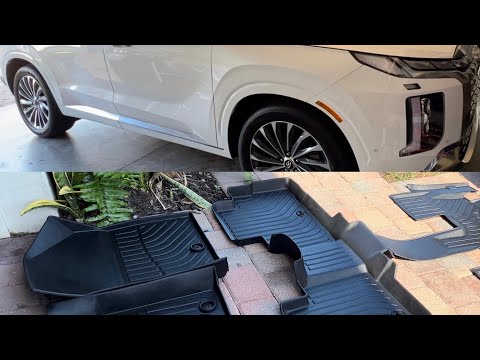 2023 Hyundai Palisade All Weather Floor Mats
