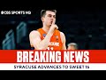 March Madness Update: 11-seed Syracuse continues HISTORIC run with upset over WVU | CBS Sports HQ