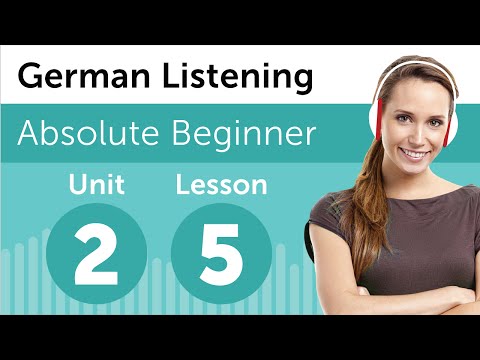 German Listening Practice At a German Bookstore