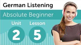 German Listening Practice - Making Plans for the Day in German
