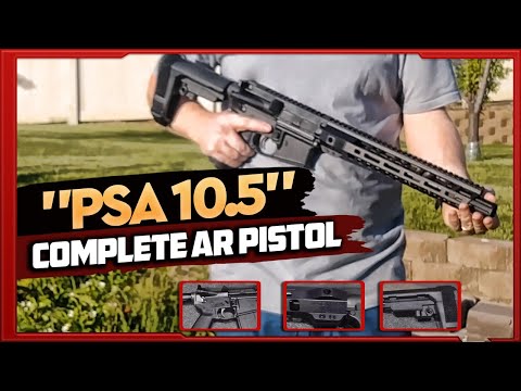 Palmetto State Armory 10.5" Complete AR15 Pistol With SBA3 Brace Review